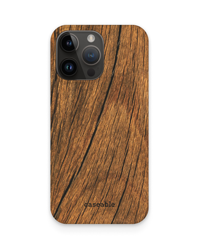 Wood Hard Shell Phone Case for Apple iPhone 14 Pro Max