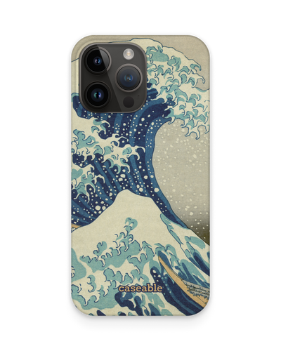 Great Wave Off Kanagawa By Hokusai Hard Shell Phone Case for Apple iPhone 14 Pro Max