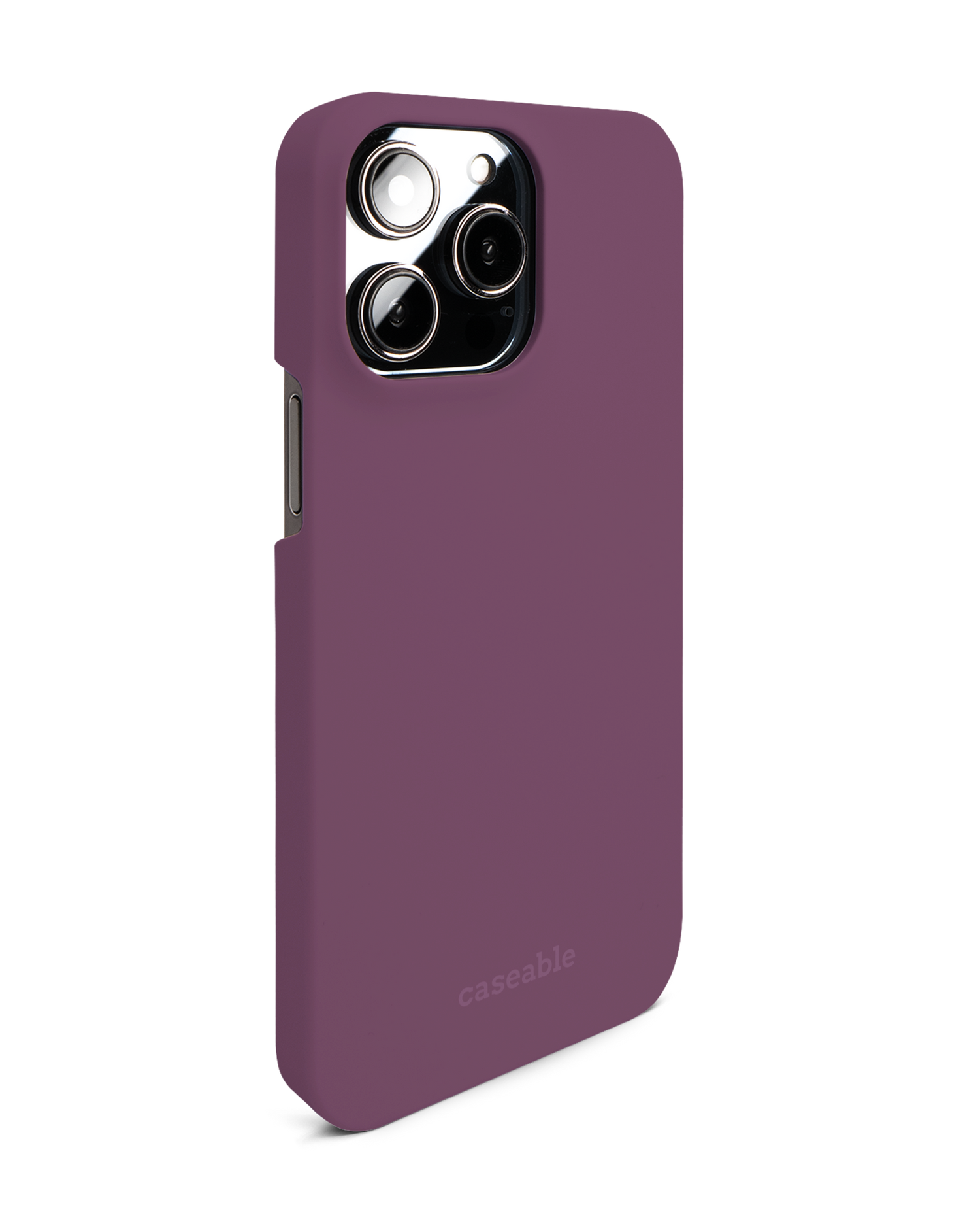 PLUM Hard Shell Phone Case for Apple iPhone 14 Pro Max: View from the left side