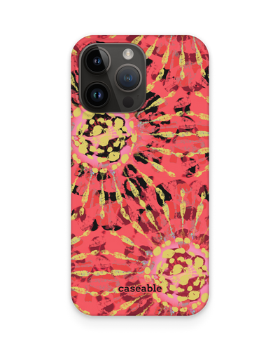 Y2K Tie Dye Hard Shell Phone Case for Apple iPhone 15 Pro Max