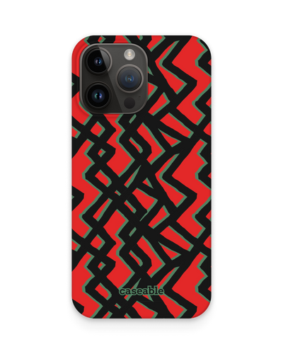 Fences Pattern Hard Shell Phone Case for Apple iPhone 15 Pro Max