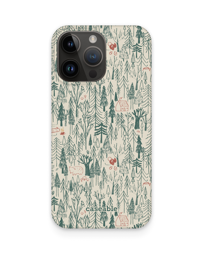 Wonder Forest Hard Shell Phone Case for Apple iPhone 15 Pro Max