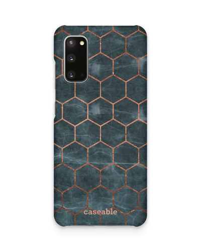 Marble Mermaid Pattern Hard Shell Phone Case Samsung Galaxy S20