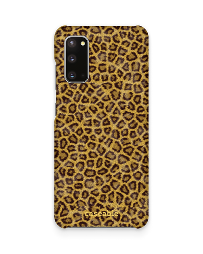 Leopard Skin Hard Shell Phone Case Samsung Galaxy S20
