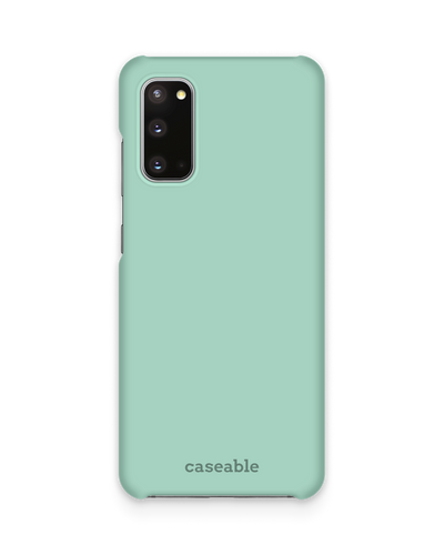 LIGHT GREEN Hard Shell Phone Case Samsung Galaxy S20