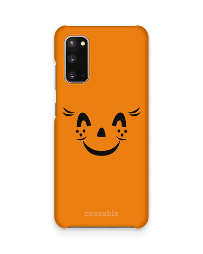 Pumpkin Smiles Hard Shell Phone Case Samsung Galaxy S20