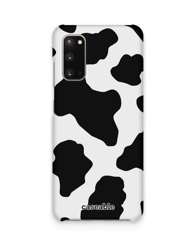 Cow Print 2 Hard Shell Phone Case Samsung Galaxy S20