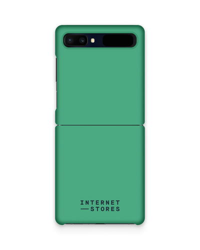 ISG Neon Green Hard Shell Phone Case Samsung Galaxy Z Flip
