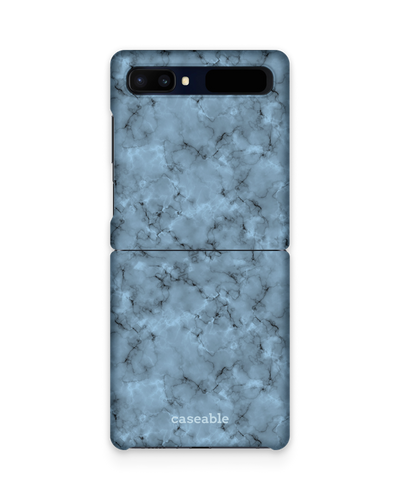 Blue Marble Hard Shell Phone Case Samsung Galaxy Z Flip