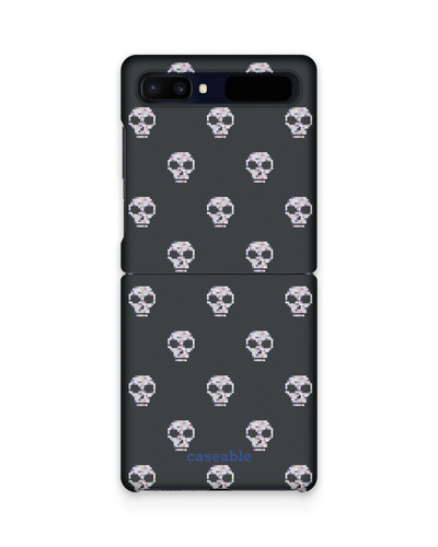 Digital Skulls Hard Shell Phone Case Samsung Galaxy Z Flip
