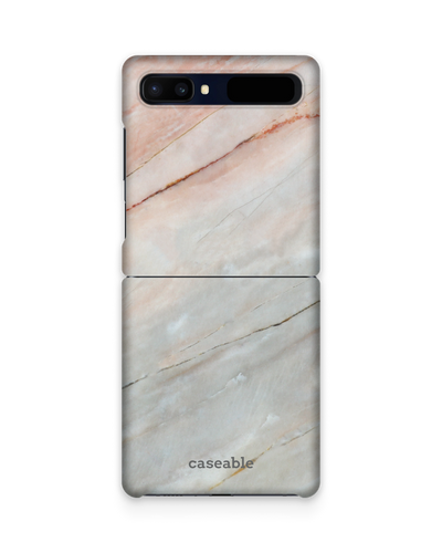 Mother of Pearl Marble Hard Shell Phone Case Samsung Galaxy Z Flip