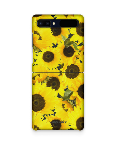 Sunflowers Hard Shell Phone Case Samsung Galaxy Z Flip