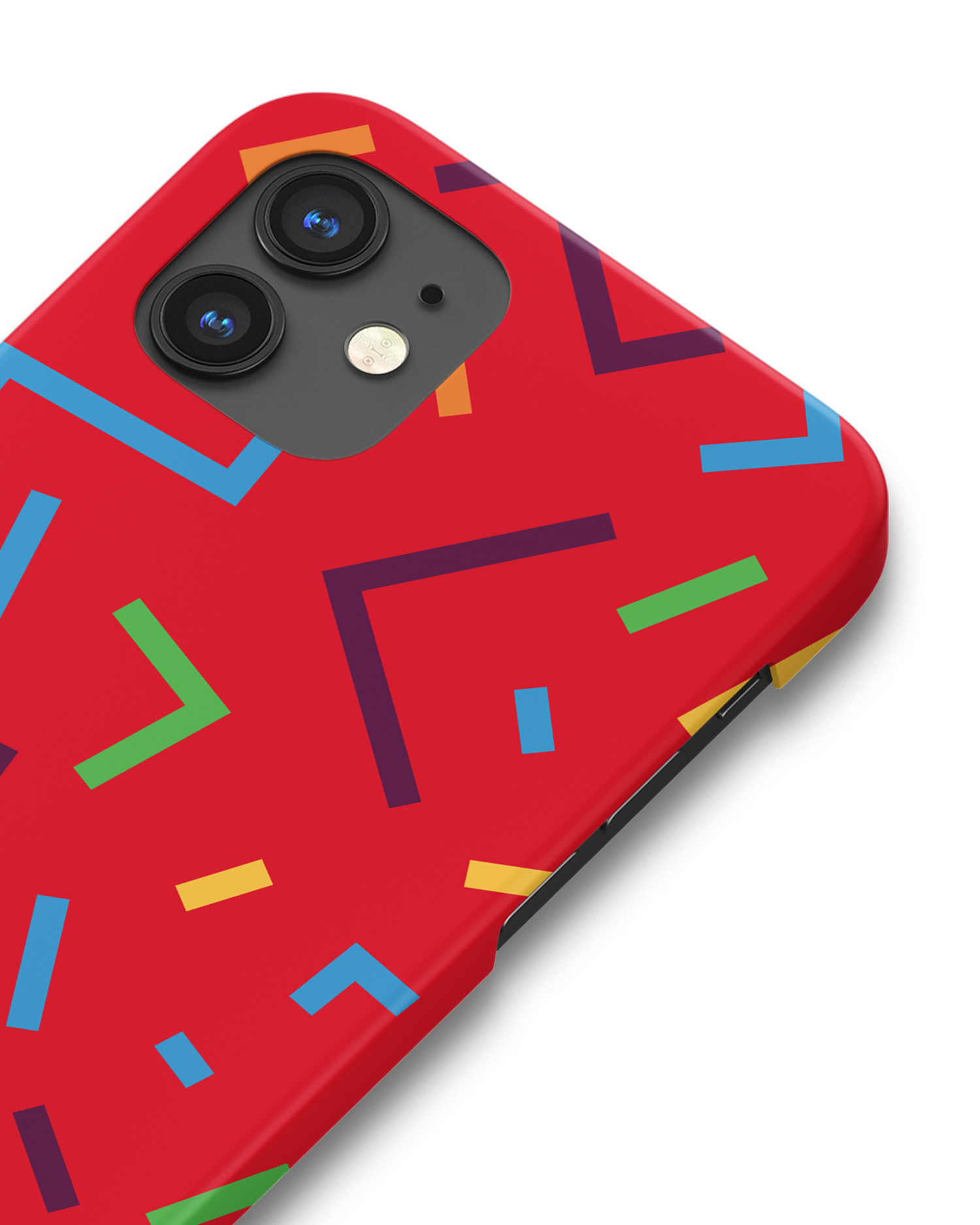 Pringles Confetti Hard Shell Phone Case Apple iPhone 12 mini: Detail Shot