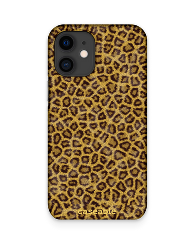 Leopard Skin Hard Shell Phone Case Apple iPhone 12 mini
