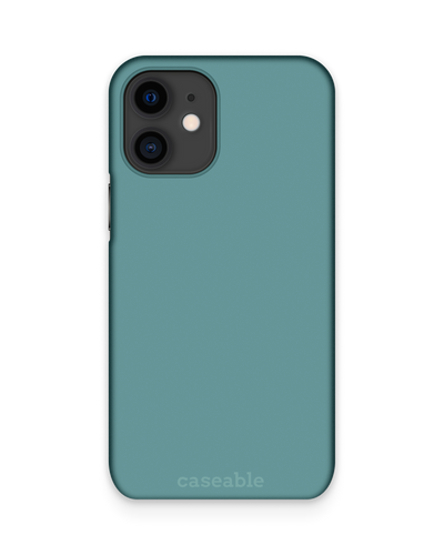 TURQUOISE Hard Shell Phone Case Apple iPhone 12 mini