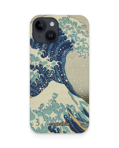 Great Wave Off Kanagawa By Hokusai Hard Shell Phone Case for Apple iPhone 14