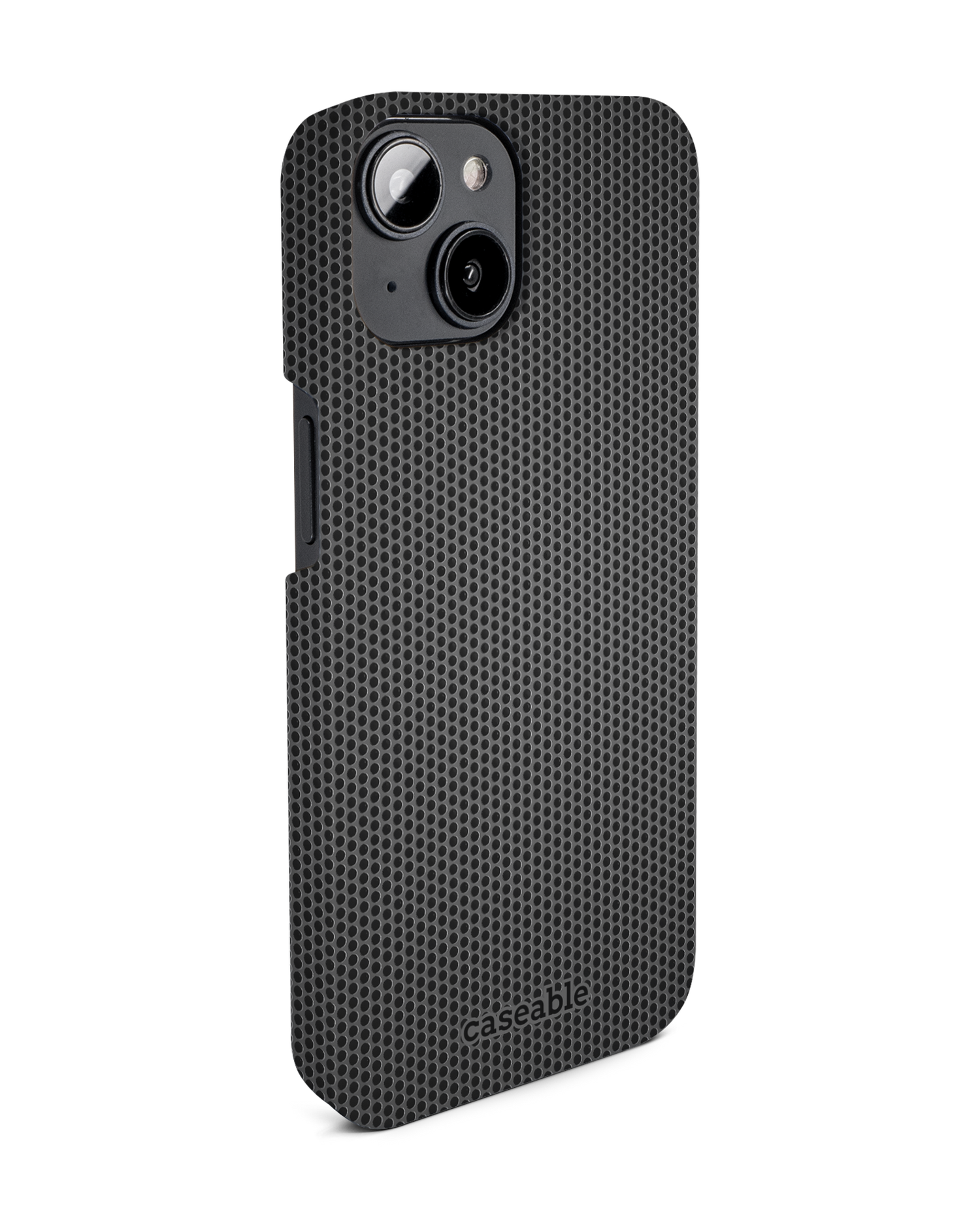 Carbon II Hard Shell Phone Case for Apple iPhone 14: View from the left side