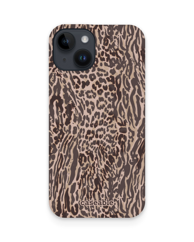 Animal Skin Tough Love Hard Shell Phone Case for Apple iPhone 14