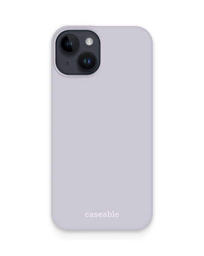 LIGHT PURPLE Hard Shell Phone Case for Apple iPhone 15