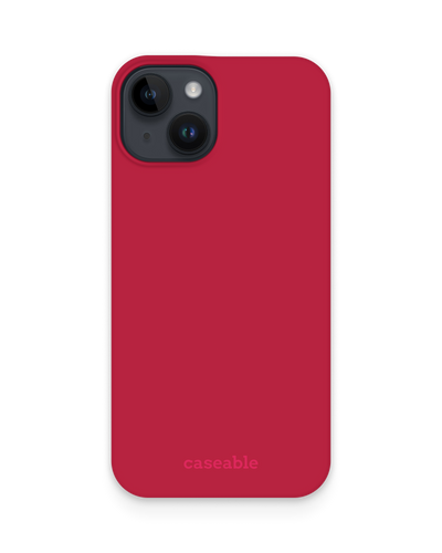 RED Hard Shell Phone Case for Apple iPhone 14