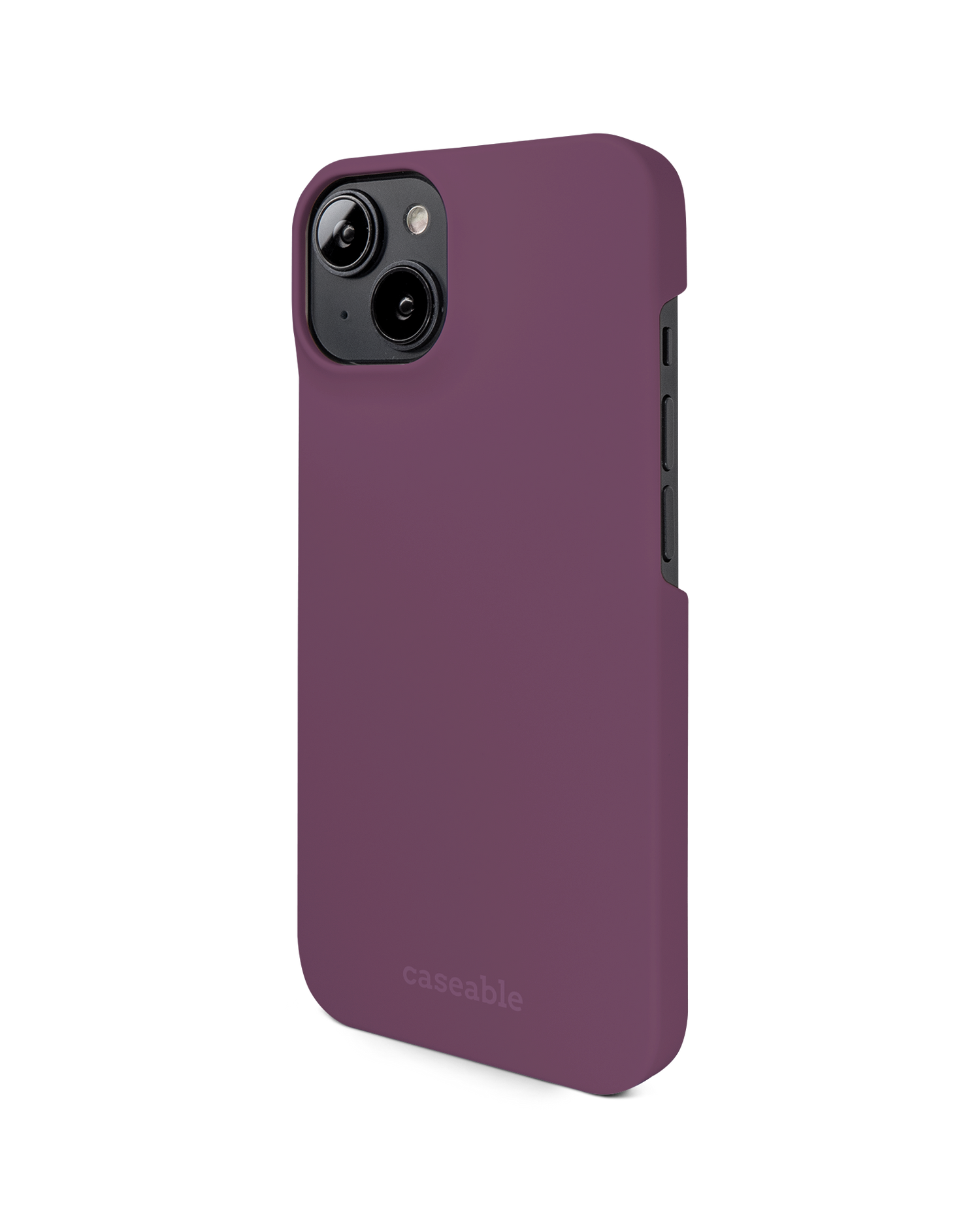 PLUM Hard Shell Phone Case for Apple iPhone 14: View from the right side