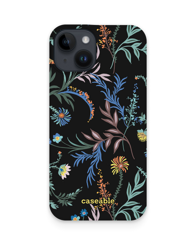Woodland Spring Floral Hard Shell Phone Case for Apple iPhone 15