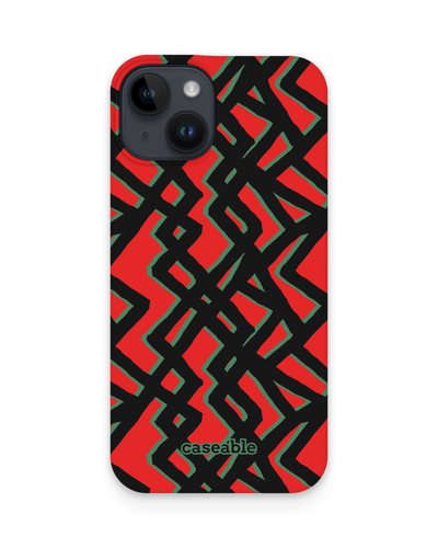 Fences Pattern Hard Shell Phone Case for Apple iPhone 14