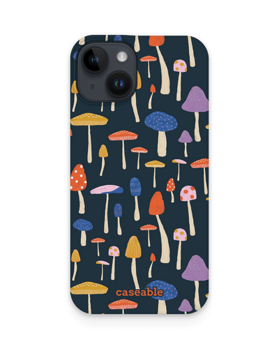 Mushroom Delights Hard Shell Phone Case for Apple iPhone 14