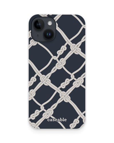 Nautical Knots Hard Shell Phone Case for Apple iPhone 14