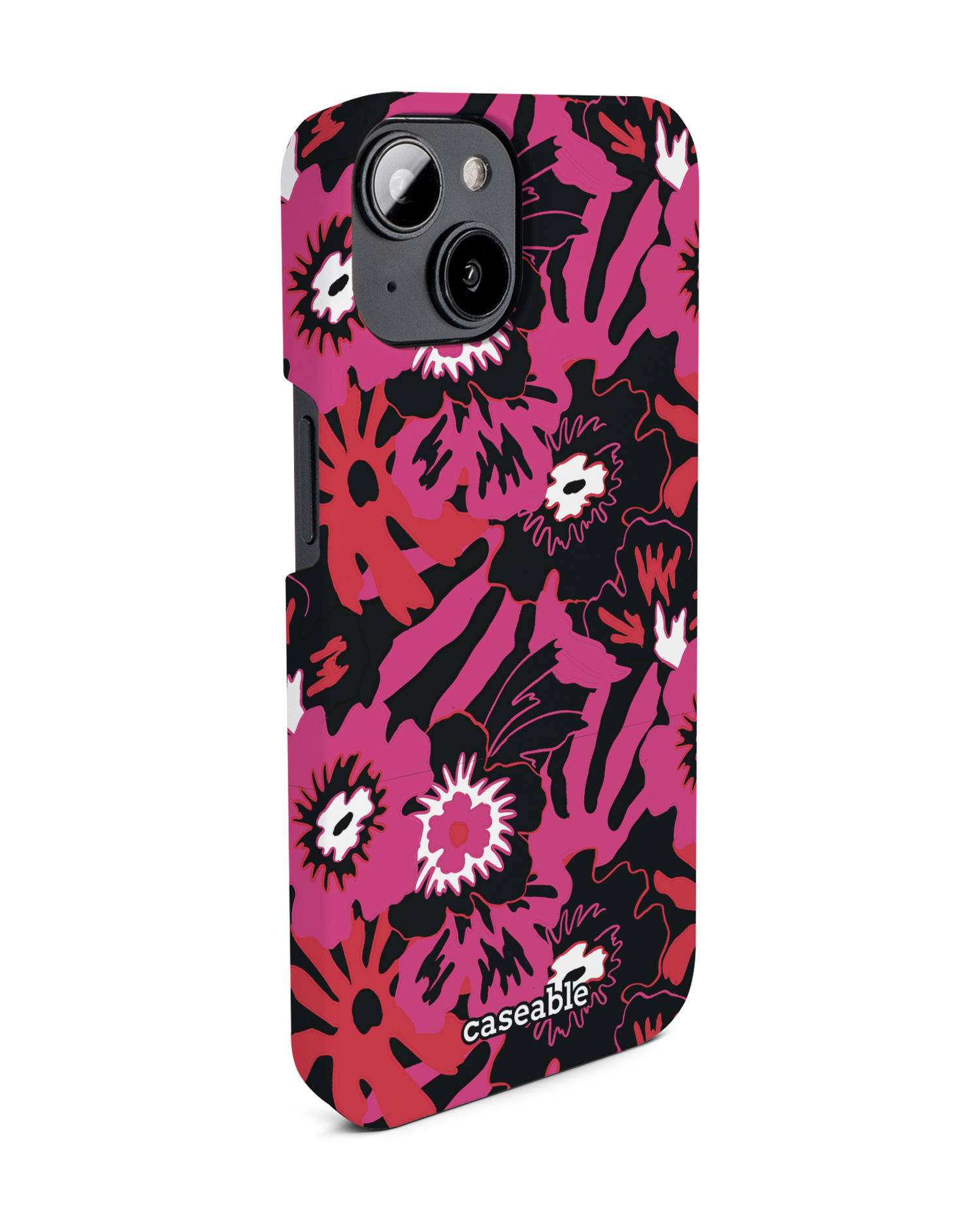 Flower Works Hard Shell Phone Case for Apple iPhone 14: View from the left side