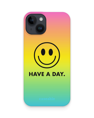 Have A Day Hard Shell Phone Case for Apple iPhone 14