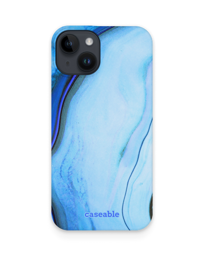 Cool Blues Hard Shell Phone Case for Apple iPhone 14