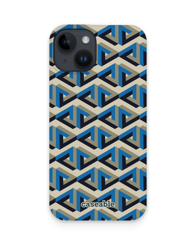 Penrose Pattern Hard Shell Phone Case for Apple iPhone 14