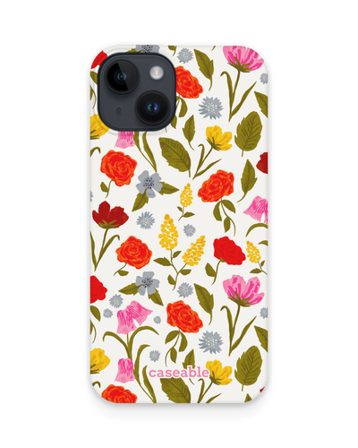 Botanical Beauties Hard Shell Phone Case for Apple iPhone 15