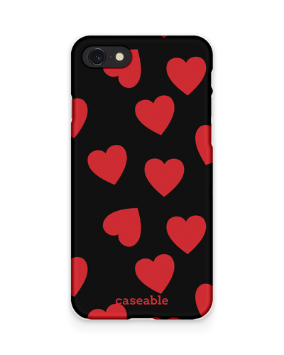 Repeating Hearts Hard Shell Phone Case Apple iPhone 6, Apple iPhone 6s