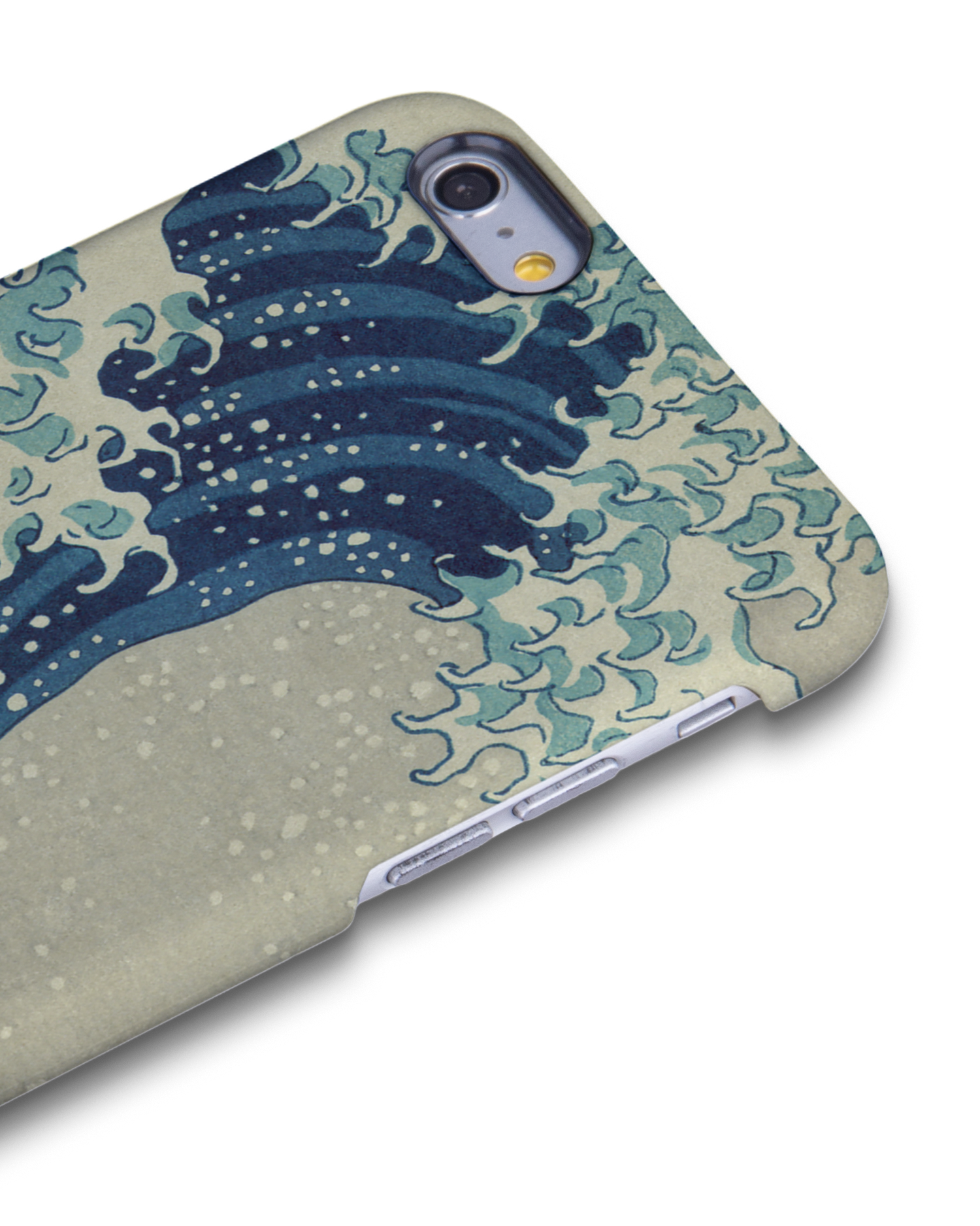 Great Wave Off Kanagawa By Hokusai Hard Shell Phone Case Apple iPhone 6 Plus, Apple iPhone 6s Plus: Detail Shot