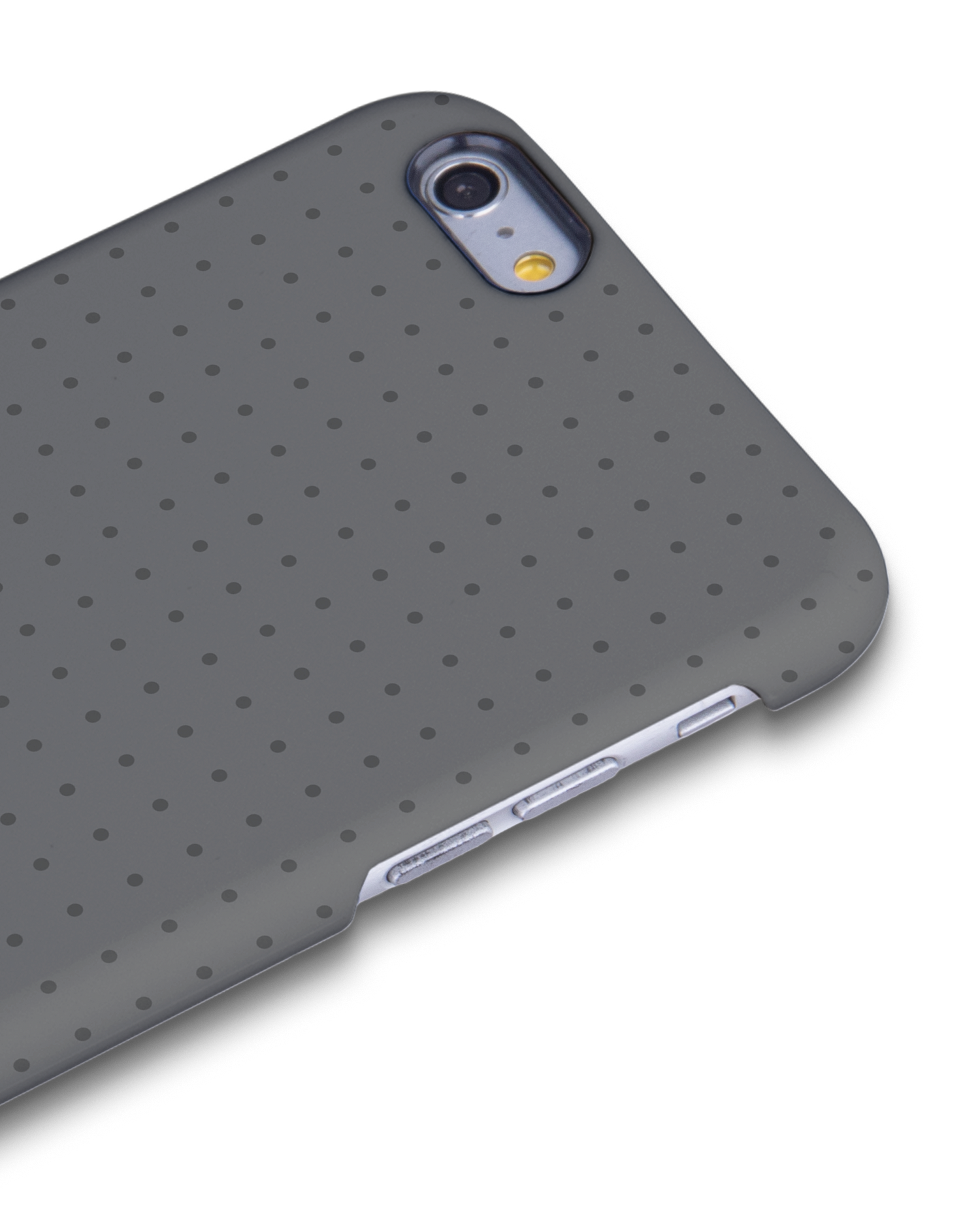 Dot Grid Grey Hard Shell Phone Case Apple iPhone 6 Plus, Apple iPhone 6s Plus: Detail Shot