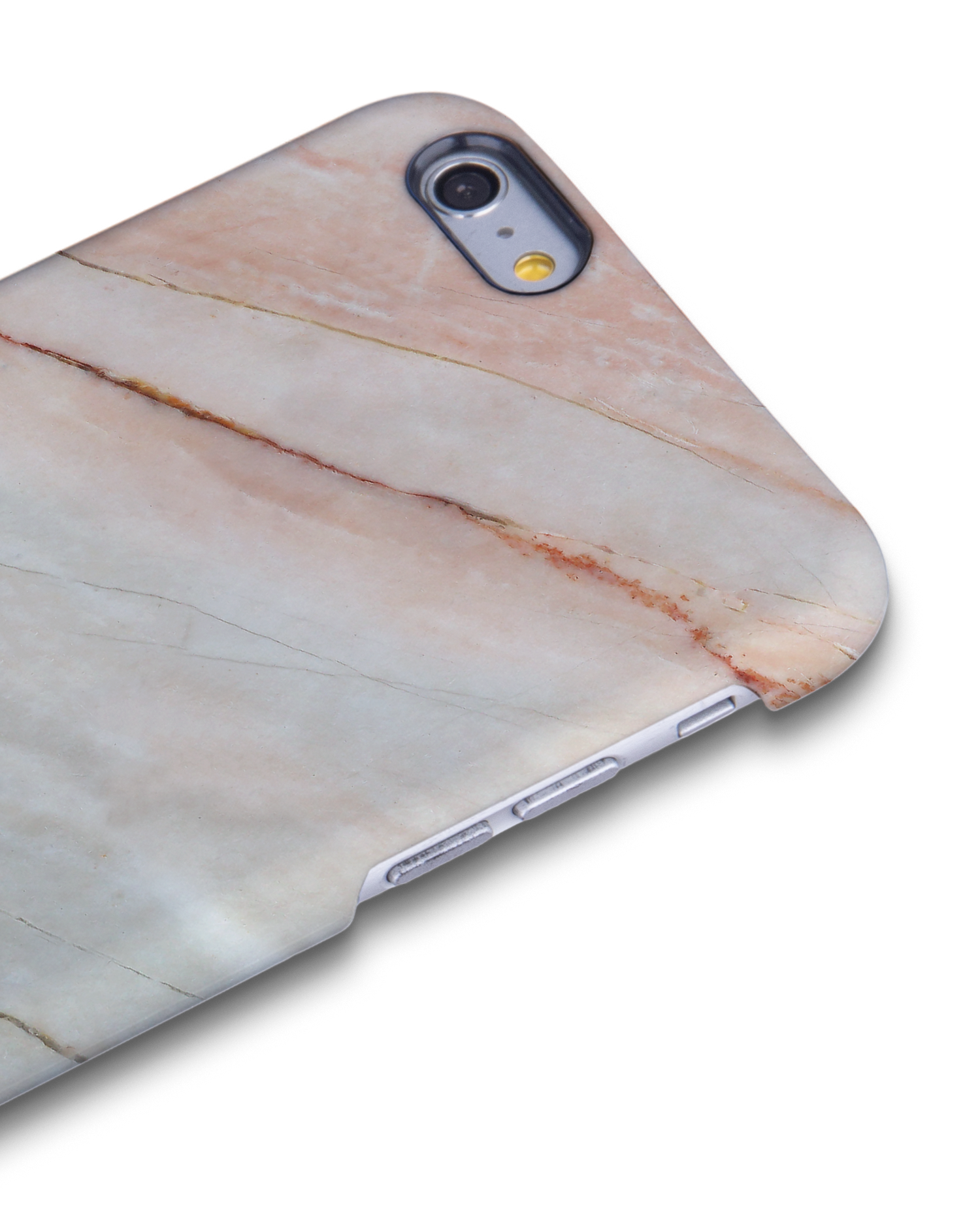 Mother of Pearl Marble Hard Shell Phone Case Apple iPhone 6 Plus, Apple iPhone 6s Plus: Detail Shot