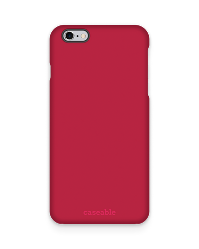 RED Hard Shell Phone Case Apple iPhone 6 Plus, Apple iPhone 6s Plus
