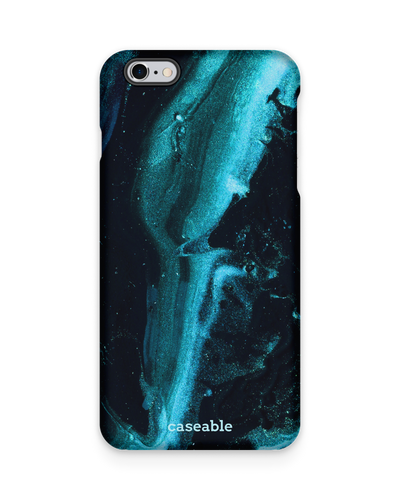Deep Turquoise Sparkle Hard Shell Phone Case Apple iPhone 6 Plus, Apple iPhone 6s Plus