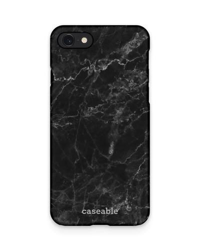 Midnight Marble Hard Shell Phone Case Apple iPhone 7, Apple iPhone 8, Apple iPhone SE (2020), Apple iPhone SE (2022)