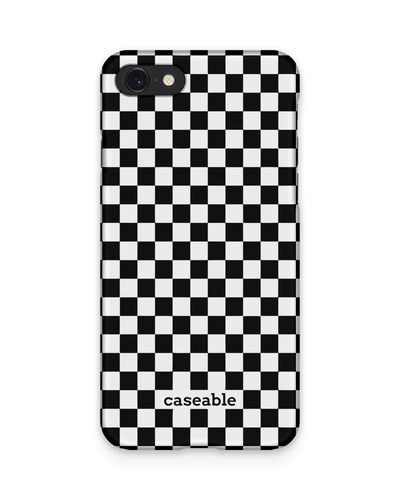 Squares Hard Shell Phone Case Apple iPhone 7, Apple iPhone 8, Apple iPhone SE (2020), Apple iPhone SE (2022)