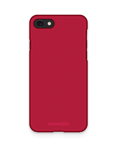 RED Hard Shell Phone Case Apple iPhone 7, Apple iPhone 8, Apple iPhone SE (2020), Apple iPhone SE (2022)