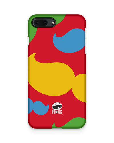 Pringles Moustache Hard Shell Phone Case Apple iPhone 7 Plus, Apple iPhone 8 Plus