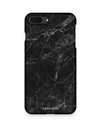 Midnight Marble Hard Shell Phone Case Apple iPhone 7 Plus, Apple iPhone 8 Plus