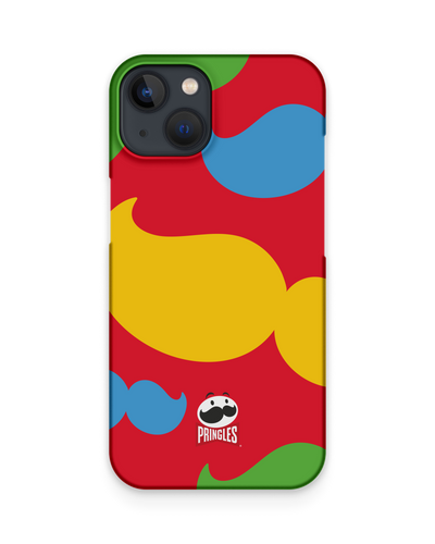 Pringles Moustache Hard Shell Phone Case Apple iPhone 13