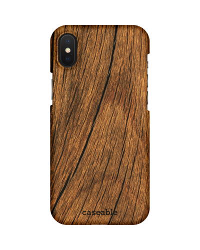Wood Hard Shell Phone Case Apple iPhone X, Apple iPhone XS
