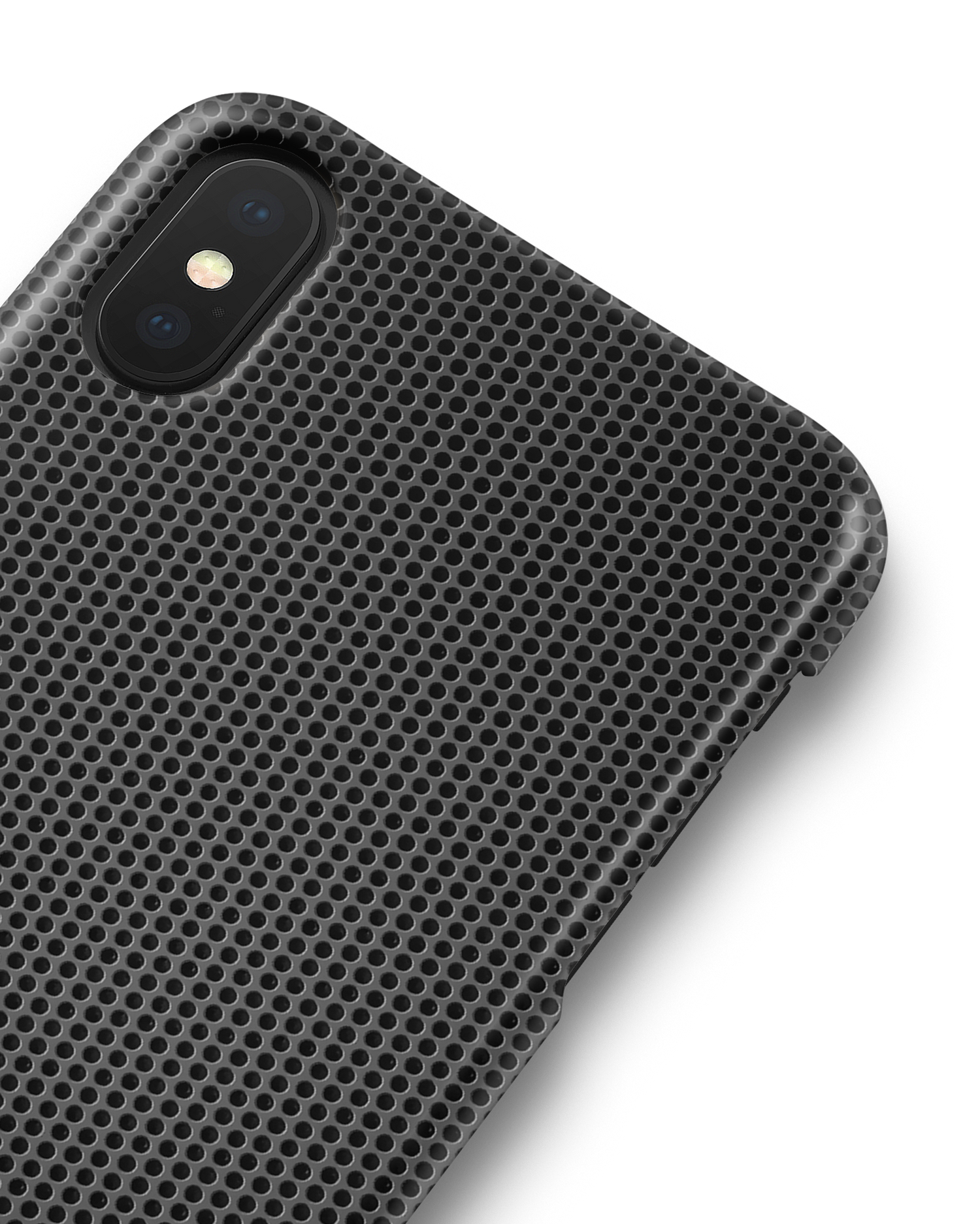 Carbon II Hard Shell Phone Case Apple iPhone X, Apple iPhone XS: Detail Shot