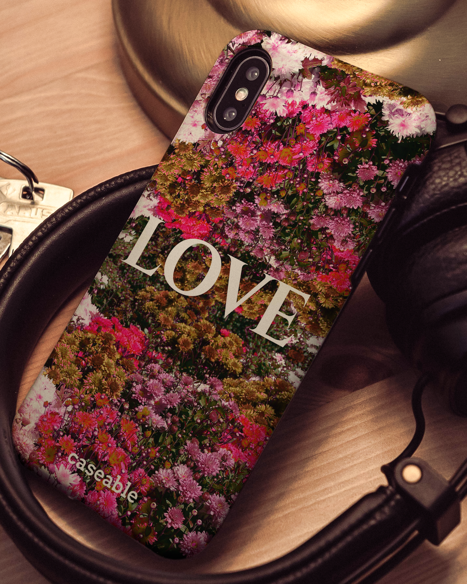 Luxe Love Hard Shell Phone Case Apple iPhone X, Apple iPhone XS: Mood Shot