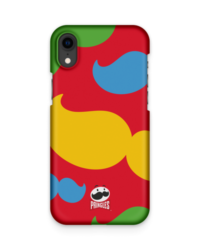 Pringles Moustache Hard Shell Phone Case Apple iPhone XR